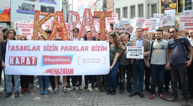 İstanbul'da #KapatGitsin eylemi