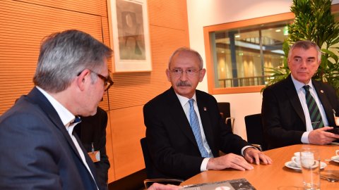 Kılıçdaroğlu Almanya'da temaslarda bulundu