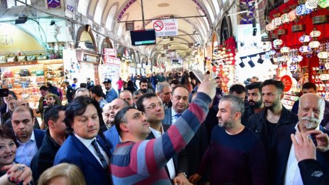 Ekrem Ä°mamoÄlu'na bÃ¼yÃ¼k ilgi! 'ÃlkÃ¼cÃ¼yÃ¼m ama oyum size'