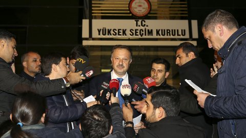 AKP'li Özel: Talebimiz açık, seçimlerin yenilenmesi