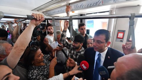 Tramvay İBB Başkanı gördü!