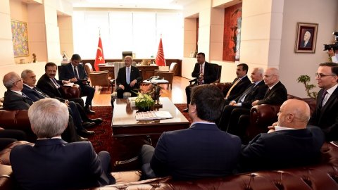Kılıçdaroğlu, Türkiye - AB Karma İstişare Komitesi'ni kabul etti 