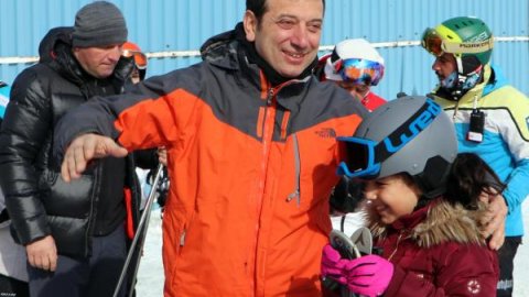 Ekrem İmamoğlu, Palandöken'de