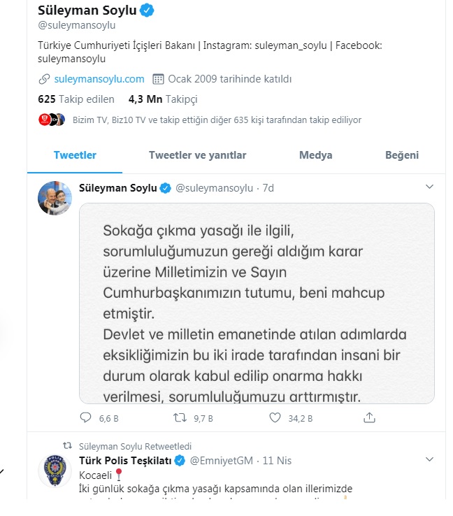 Süleyman Soylu istifa tweetini sildi mi? - Resim : 2