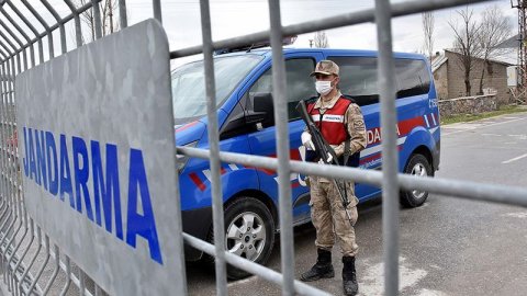 Kırklareli'nin Dolhan köyünde 'koronavirüs' karantinası