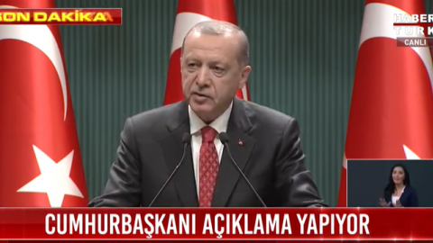 Erdoğan: Sinema gibi işletmeler 1 Temmuz'dan itibaren açılacak