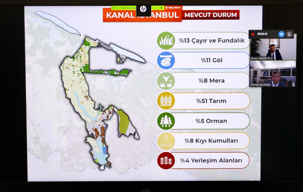 Davutoğlu'ndan Ekrem İmamoğlu'na 'Kanal İstanbul' desteği - Resim : 1