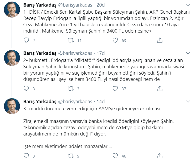 Mahkemeden 3 bin 400 TL ceza alan emeklinin isyanı - Resim : 2
