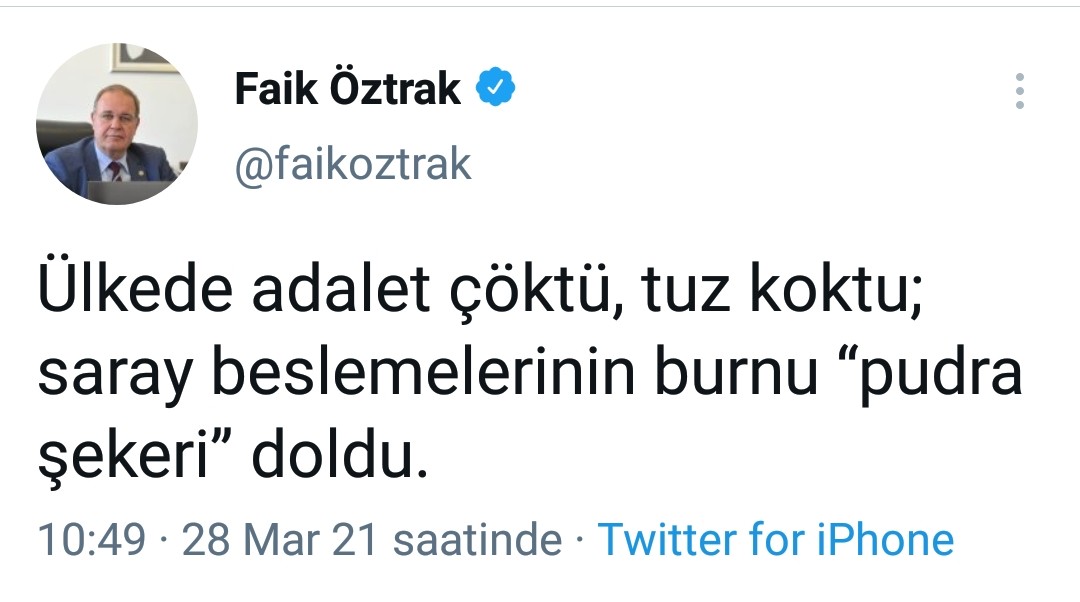CHP Sözcüsü Faik Öztrak'tan AKP'ye Kürşat Ayvatoğlu tepkisi - Resim : 1