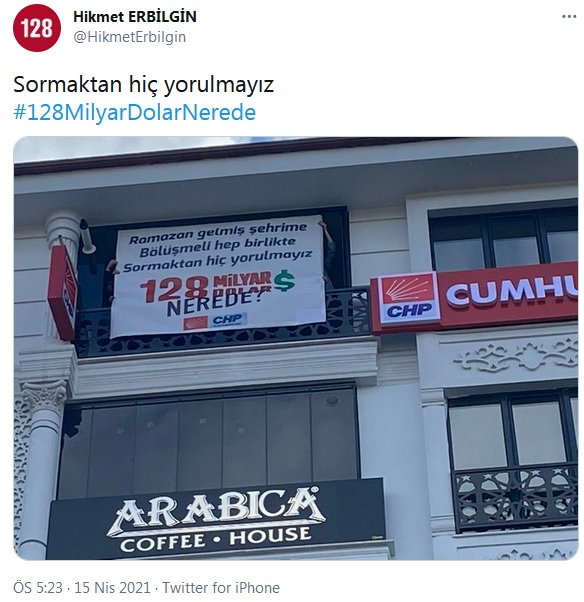 '256 kağıdın yarısını' soran CHP Kastamonu'dan bu sefer manili afiş - Resim : 1