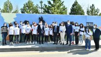 Ankara'nın duvarları 23 Nisan'a özel sanatla buluşuyor