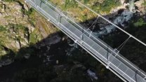 İşte dünyanın en uzun yaya asma köprüsü!
