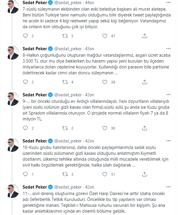 Sedat Peker'den ortalığı karıştıracak 15 Temmuz iddiası: Süleyman Soylu, kime silah dağıttı? - Resim : 3