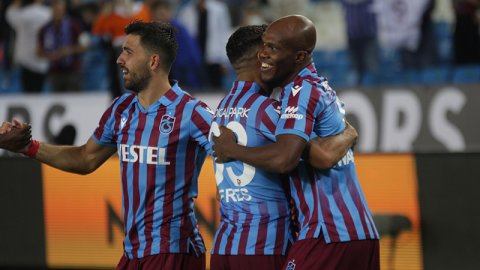 Trabzonspor istatistiklerde yükselişe geçti