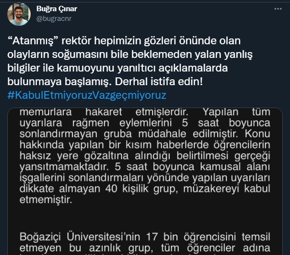 Atanmış rekt&ouml;r Naci İnci'nin a&ccedil;ıklamasına &ccedil;ok sert tepki&nbsp; - Resim : 1