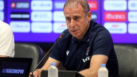 Trabzonspor Teknik Direktörü Abdullah Avcı'dan transfer mesajı 
