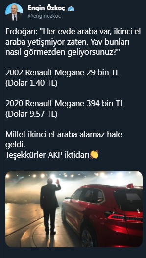 'Her evde araba var' diyen Erdoğan'a CHP'den jet yanıt!