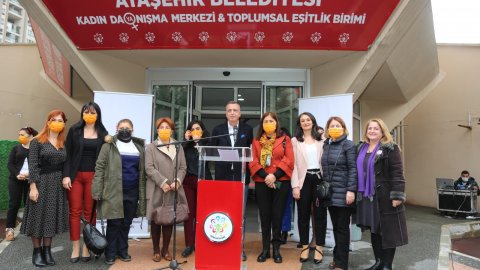 Ataşehir Belediyesi Kadın Dayanışma Merkezi açıldı