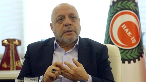 HAK-İŞ Genel Başkanı Mahmut Arslan'dan asgari ücret önerisi