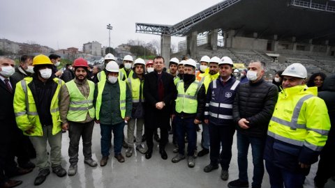İBB Başkanı Ekrem İmamoğlu ve Gaziosmanpaşa Belediye Başkanı Hasan Tahsin Usta'dan ilçe turu 