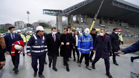 AKP'li belediye başkanı ile ilçe turu yapan İmamoğlu: Zaten o diyalogla yürüsün istiyoruz
