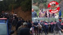 Köylüler, jandarma barikatını aştı; AKP’li vekil alanı terk etti: Germencik’te neler oluyor?