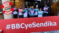 BBC İstanbul bürosu çalışanları greve çıktı