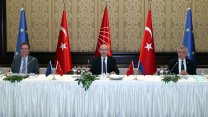 Kılıçdaroğlu, AB üyesi ülkelerin büyükelçileri ile bir araya geldi