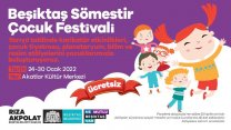 Beşiktaş'ta 'Sömestir Çocuk Festivali' düzenleniyor