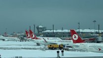 İstanbul Havalimanı'nda tüm uçuşlar durduruldu 