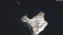 'Defol git' diyaloğuyla gündeme gelmişti: Yılan Adası'ndaki hasar uzaydan görüntülendi