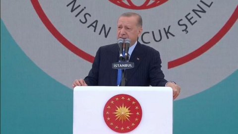 Erdoğan çocuklara seslendi: Yetki sahibi olduğunuzda sakın ola kirlenmeyin