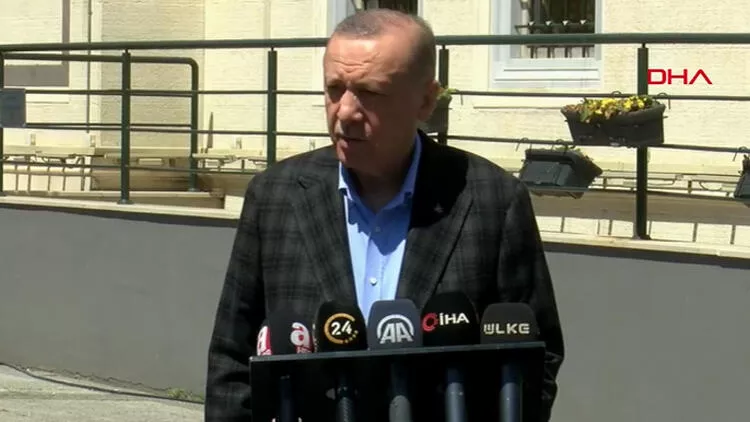 Erdoğan'dan Biden'a YPG yanıtı: Dereyi görmeden paçaları sıvamanın anlamı yok