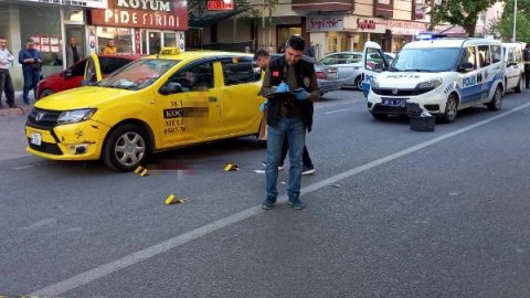 Yolu kesilerek başından vurulan taksi şoförü hayatını kaybetti