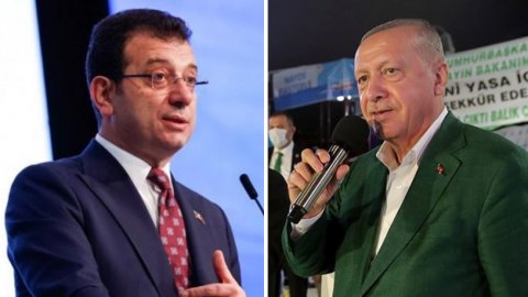 İmamoğlu'ndan Erdoğan'a: 'Yeşil ceket giymekle yeşil alancı olunmaz'