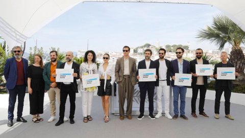 75. Cannes Film Festivali'nde Çiğdem Mater'e destek: Özgürlük çağrısına bulundular