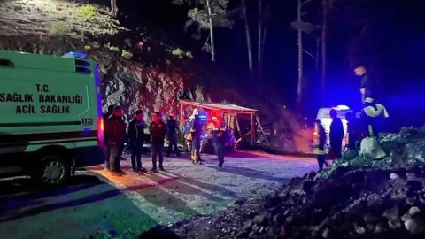 Maden ocağındaki göçükten dram çıktı: 6 çocuk babası operatör yaşamını yitirdi