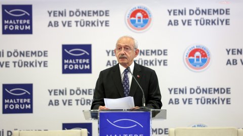 Kılıçdaroğlu, Türkiye'nin AB üyeliğine ilişkin CHP'nin dokuz maddelik yol haritasını açıkladı