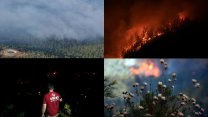 Fotoğraflarla Marmaris'te orman yangınında üçüncü gün 
