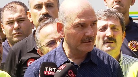 Yangın bölgesinde CHP ve Kılıçdaroğlu'nu hedef alan Soylu'ya CHP'den yanıt