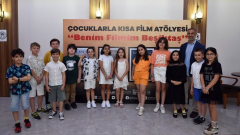 Beşiktaş'ta çocuklara özel kısa film atölyesi