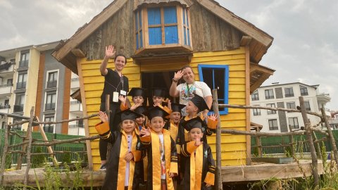 Çınar Çocuk Evi’nin minikleri mezuniyete hazırlanıyor