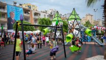 Seyhan'da 200 Evler Çocuk Parkı'nda coşkulu açılış