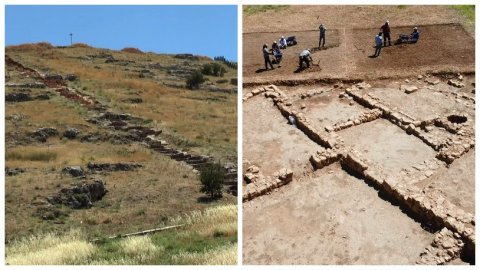 Arkeologlar 3 yıldır Perre Antik Kenti'ndeki "Sonsuzluk Merdiveni"nin sonunu arıyorlar