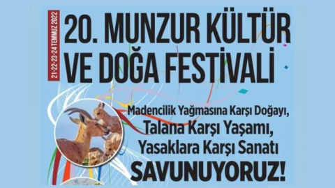 20. Munzur Kültür ve Doğa Festivali iptal edildi