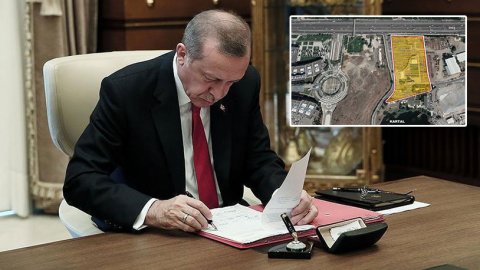 Cumhurbaşkanı Recep Tayyip Erdoğan onay verdi: İBB'nin arazisinde dev rant planı
