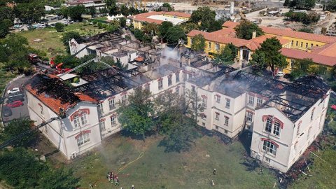 Balıklı Rum Hastanesi'ndeki yangın hakkında soruşturma