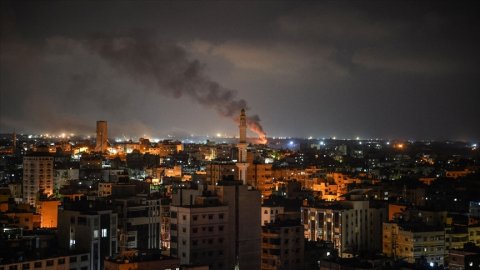 İsrail ordusu, Gazze'den 160 füze fırlatıldığını açıkladı
