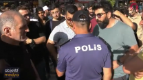 Sokak röportajına polis müdahalesi! Gözaltına alındılar