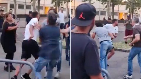 Ünlü İtalyan futbolcu Berardi taraftara tekme tokat saldırdı
